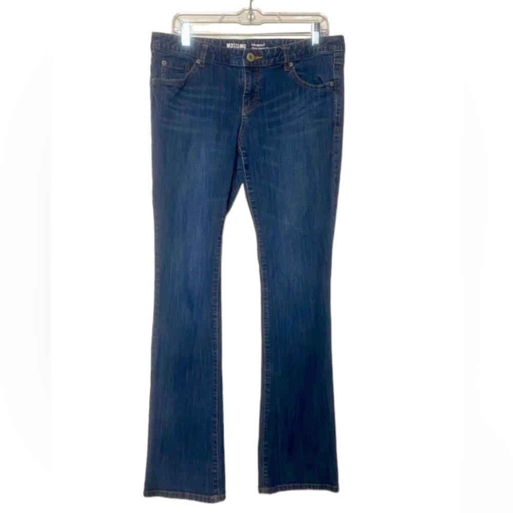Massimo Slim Bootcut Medium/Dark Wash Jeans Size 13